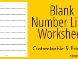 Math Worksheet Generator Free together with Blank Number Lines Worksheet