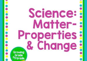 Matter Properties and Changes Worksheet Answers Also 24 Best Science Matter Properties & Change Images On Pinterest