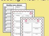 Meal Planning Worksheet as Well as 655 Best Meal Prep Planner Templates Images On Pinterest
