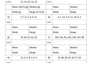 Mean Median Mode Range Worksheets with Answers Along with 13 Best Tally Chart Images On Pinterest