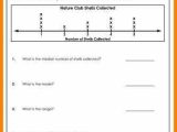 Mean Median Mode Range Worksheets with Answers Also 10 Line Plot Worksheets