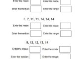 Mean Median Mode Range Worksheets with Answers with 174 Best Mean Median Mode Range Images On Pinterest