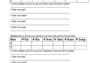 Mean Mode Median and Range Worksheet Answers as Well as 55 Best Statistics Images On Pinterest