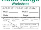 Mean Mode Median and Range Worksheet Answers as Well as Inspirational Mean Median Mode Worksheets Elegant Mean Median Mode