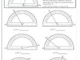 Measuring Angles with A Protractor Worksheet with 12 Best School Images On Pinterest