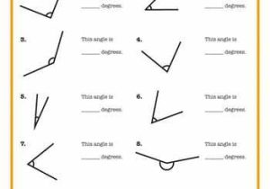 Measuring Angles Worksheet Answer Key and 89 Best Geometry Images On Pinterest