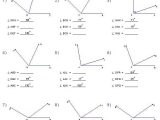 Measuring Angles Worksheet Answer Key together with 48 Best Math Worksheets Handouts and Posters for Middle School