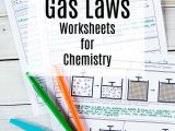 Measuring Liquid Volume Worksheet or Gas Laws Chemistry Homework Pages