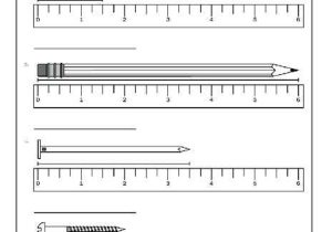 Measuring to the Nearest 1 4 Inch Worksheet Along with Measuring Length Worksheets – Rodyo