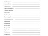 Medical Terminology Abbreviations Worksheet Along with Medical Terminology Worksheet