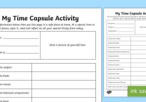 Medication Management Worksheets Activities Also My Time Capsule Worksheet Activity Sheet Time Capsule End