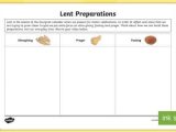 Medication Management Worksheets Activities and Lent Preparations Worksheet Activity Sheet Lent Scottish