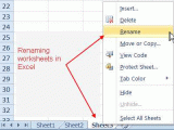 Menu Engineering Worksheet Excel Along with How to Rename A Worksheet In Excel