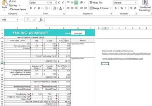 Menu Engineering Worksheet Excel Also Pricing Calculator Shop Management tool Etsy Sellers Handmade