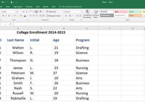 Merge Worksheets In Excel or How to Create An Excel Database