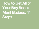 Merit Badge Worksheets Along with Get All Of Your Boy Scout Merit Badges