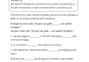 Middle School English Worksheets Along with 8th Grade Mon Core Language Worksheets