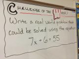 Middle School Math Worksheets with Middle School Math Man Challenge Of the Week