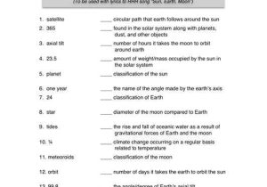 Middle School Science Worksheets and Earth Science Worksheets High School Worksheets for All