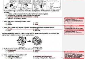 Mineral Identification Worksheet or Worksheet Sedimentary Rocks 2 Editable with Answers Explained