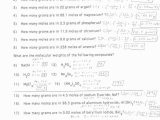 Mole to Grams Grams to Moles Conversions Worksheet Answer Key or Mole Calculations In Chemical Equations Wallpapers 45 Inspirational