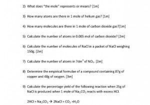 Moles Worksheet Answers as Well as Awesome Mole Calculation Worksheet Lovely Molar Volume and Avogadro