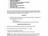 Momentum and Collisions Worksheet Answers as Well as Physics 121 Elastic Collisions Zero total Momentum Section 10 6 Of