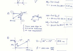Momentum Problems Worksheet Answers and Vectors Math Worksheets with Answers