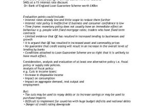 Monetary Policy Worksheet Answers or Edexcel Unit 4 Essays Mark Schemes 2010 2013