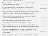 Monetary Policy Worksheet Answers together with Answer Math Questions for Money – Dailypoll