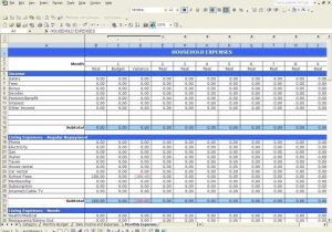 Monthly Budget Worksheet Excel Also In E and Expenditure Template for Small Business Mommymoti