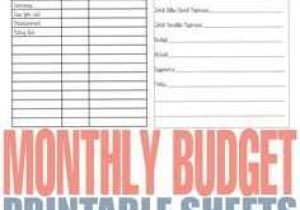 Monthly Expense Worksheet Free as Well as How to Bud and Spend Wisely with An Envelope System with Free
