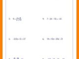 Multi Step Equations Worksheet or 2 Step Equations Worksheets