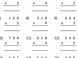Multiply Using Partial Products 4th Grade Worksheets or 3rd Grade Math Worksheets Multiplication