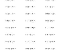 Multiplying and Dividing Integers Worksheet 7th Grade Along with Divisions Division Integers Worksheets Hd Auscblacks