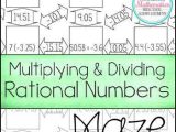 Multiplying and Dividing Rational Numbers Worksheet 7th Grade as Well as Multiplying and Dividing Rational Numbers Teaching Resources
