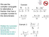Multiplying Complex Numbers Worksheet as Well as Quick Crisp Review Plex Numbers Conjugates What Happens when You