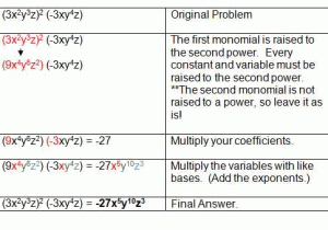 Multiplying Monomials and Polynomials Worksheet and Multiply Like Bases Worksheet the Best Worksheets Image Collection