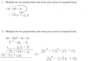 Multiplying Polynomials Worksheet 1 Answers Along with Multiplication Binomials Worksheet Math Worksheets Dividing