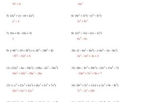 Multiplying Polynomials Worksheet with Worksheets 46 New Adding and Subtracting Polynomials Worksheet Hd
