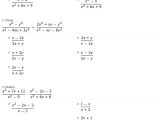 Multiplying Rational Expressions Worksheet Algebra 2 with Multiplying Rational Expression Worksheet the Best Worksheets Image