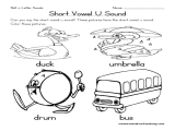 Music theory for Beginners Worksheets Along with Workbooks Ampquot Short U sound Worksheets Free Printable Worksh