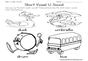 Music theory for Beginners Worksheets Along with Workbooks Ampquot Short U sound Worksheets Free Printable Worksh