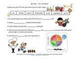 My Plate Worksheets as Well as 104 Best Nutrition Unit Images On Pinterest