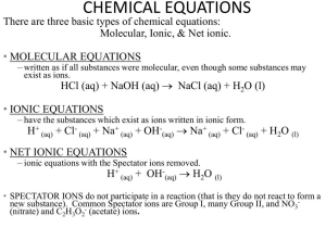 Names and formulas for Ionic Compounds Worksheet Answers with Net Ionic Equation Explained Tessshebaylo