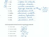 Naming Chemical Compounds Worksheet or Naming Acids and Bases Worksheet Kidz Activities