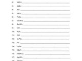 Naming Ionic Compounds Practice Worksheet Answer Key Along with Naming Ionic Pounds Practice Worksheet solutions