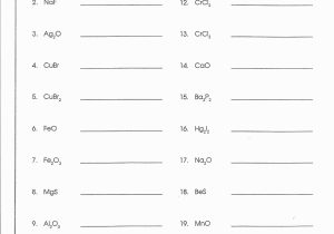 Naming Molecular Compounds Worksheet Answers and 14 Lovely Worksheet Names Ionic Pounds