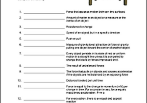 Net force Worksheet Answer Key Along with Fun Ways to Learn About Newton S Laws Of Motion