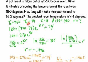 Newton's Laws Of Motion Review Worksheet Answers and Newtonampaposs Law Of Cooling